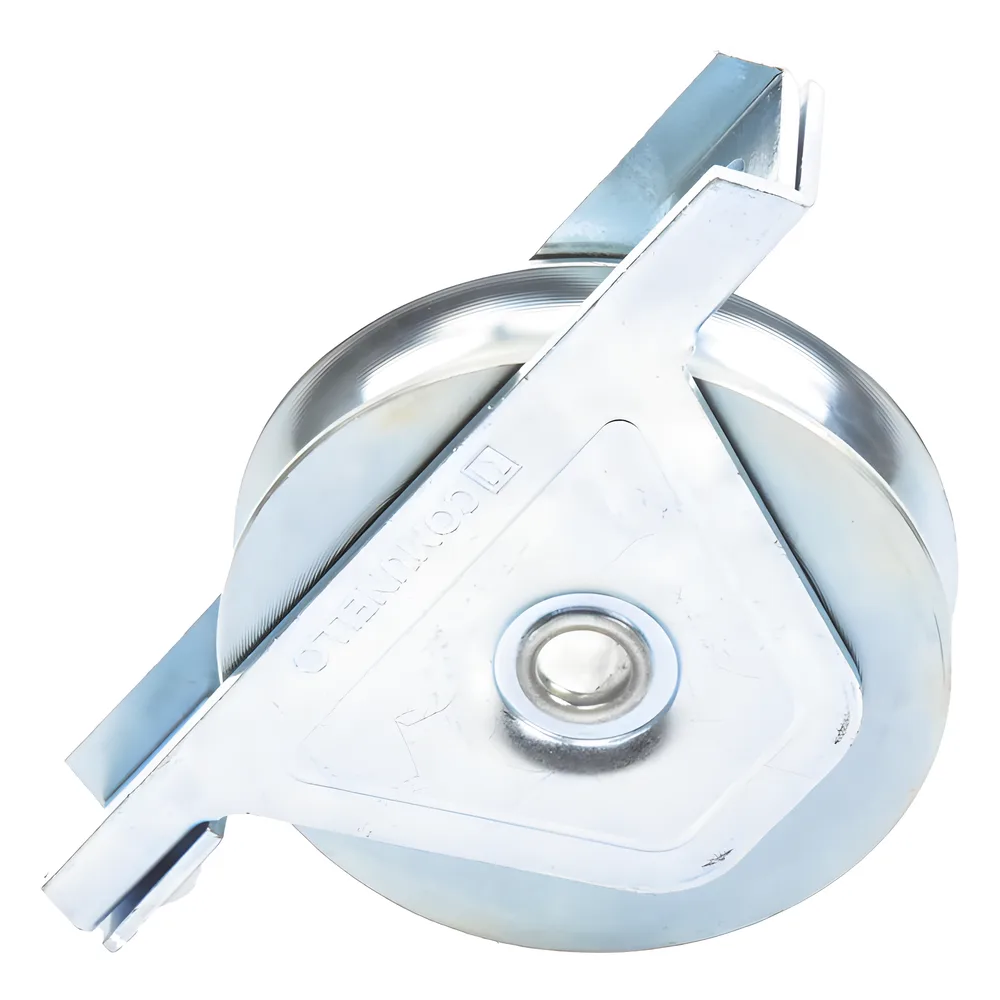 338 - Rueda de 10 cm / Capacidad Para Puertas de Hasta 380 kg / Canal Tipo "U" – vista 4