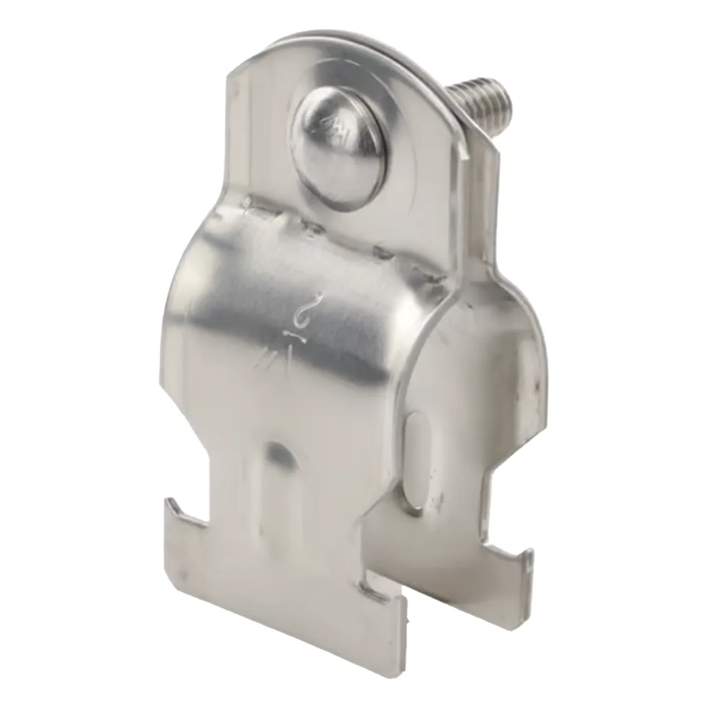 Abrazadera de Acero Inoxidable de 1/2" Para Unicanal Tipo Strut
