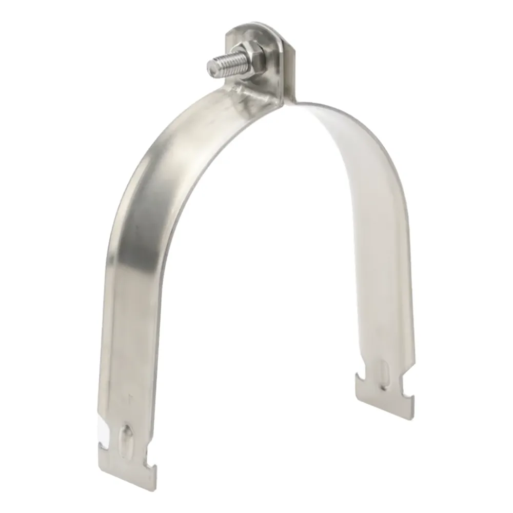 Abrazadera de Acero Inoxidable de 4" Para Unicanal Tipo Strut