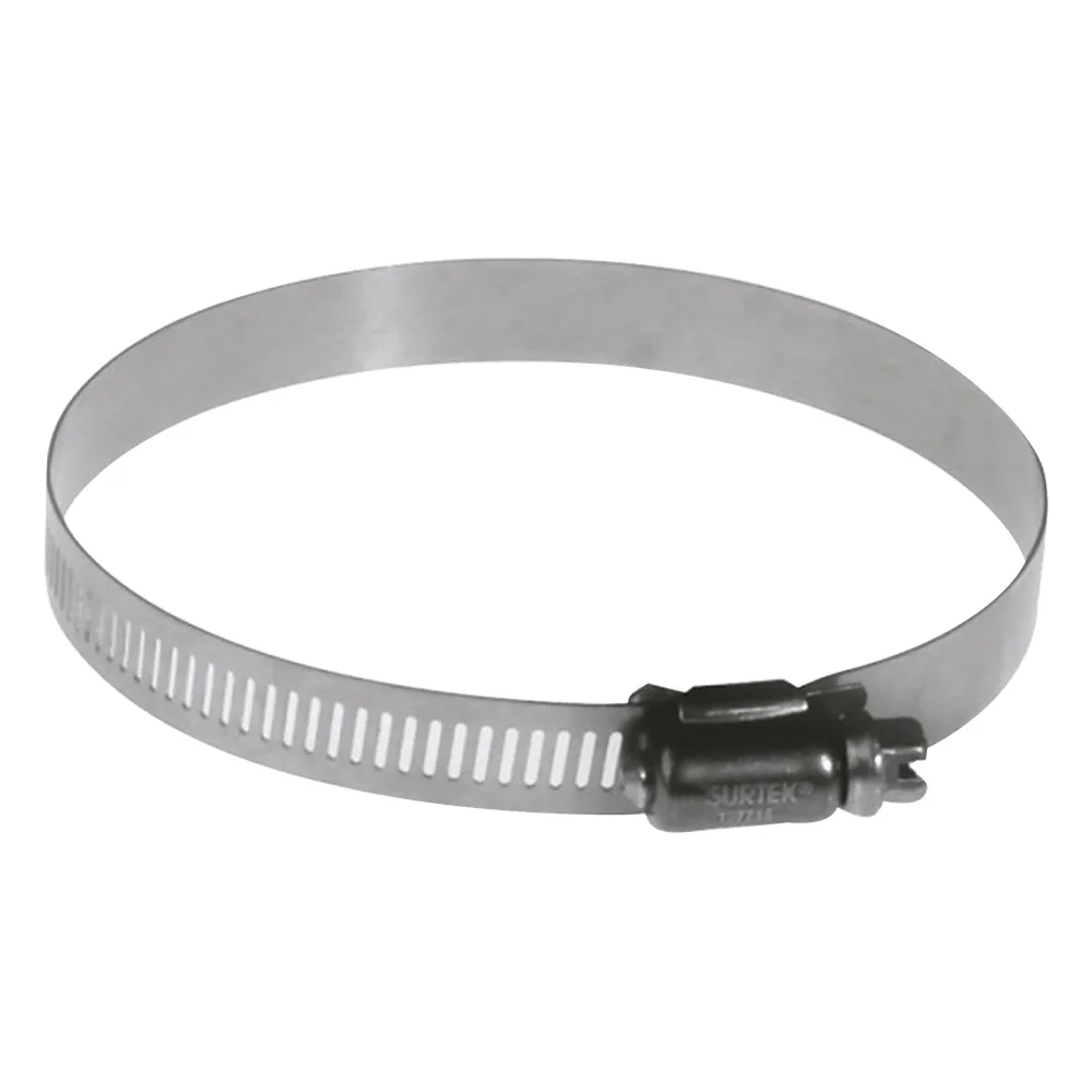 Abrazadera Sin Fin Diámetro 3-9/16" a 4-1/2" / 1/2" de Ancho / Acero Inoxidable.