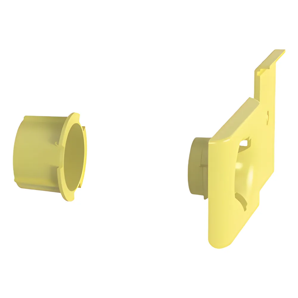 Accesorio de Salida a Tubo De 1.5 in (38 mm), Para Canaletas FiberRunner 4X4, 6X4, o 12X4, Color Amarillo – vista 3