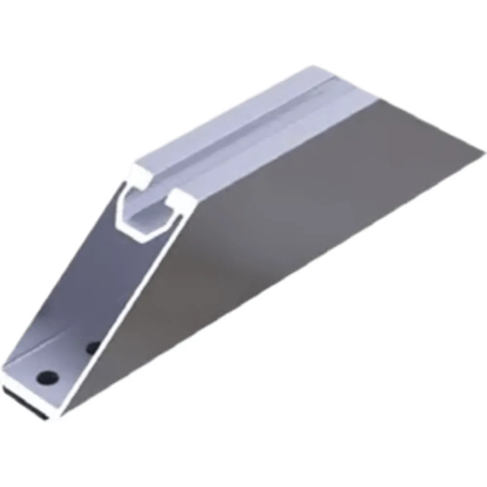 Accesorio de Sujeción Coplanar / XS Rail / Aluminio Serie 6000 / 120 g / Para Techos de Lámina Trapezoidal / Incluye Cinta Aislante EPDM