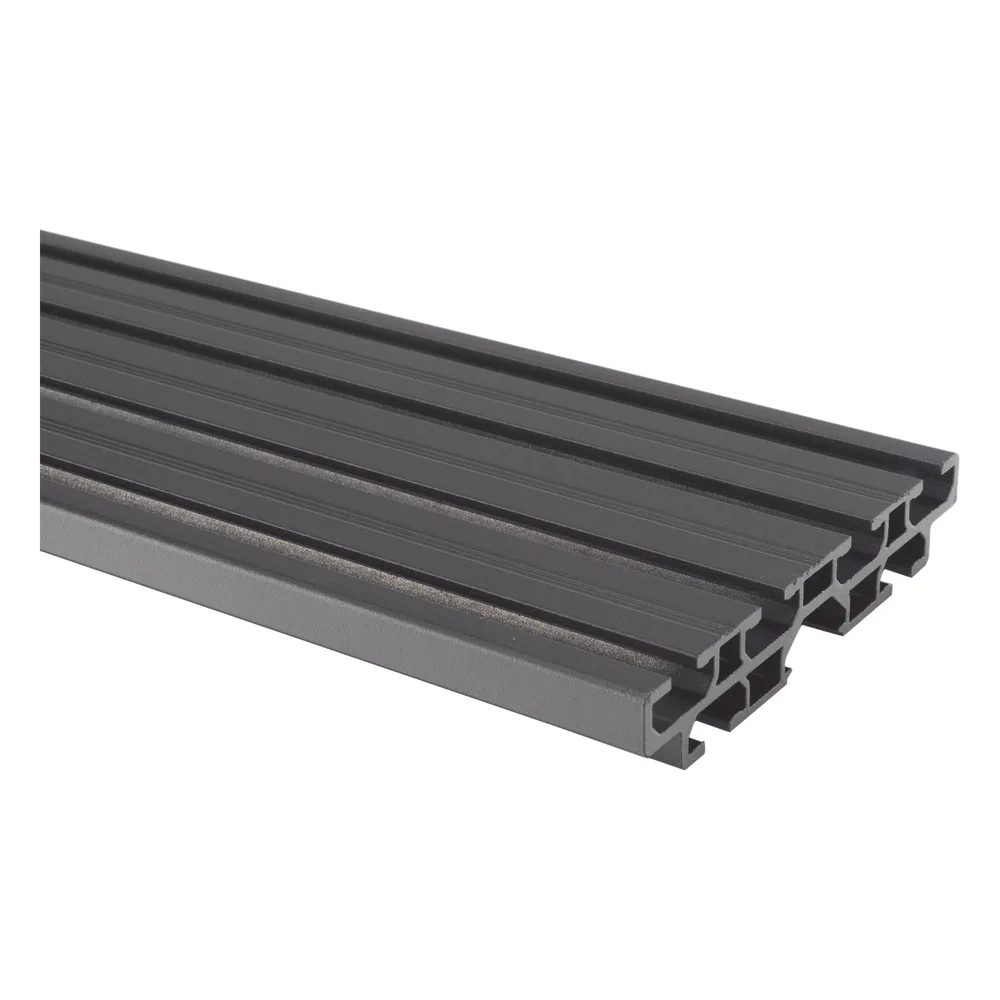 Accesorio_ Riel de Aluminio con Longitud 1750 mm | Ancho 120 mm|  Espesor 9 mm | Incluye Tapas y Tornillos | Compatible con estructura para Videowall | Diseño Modular – vista 6