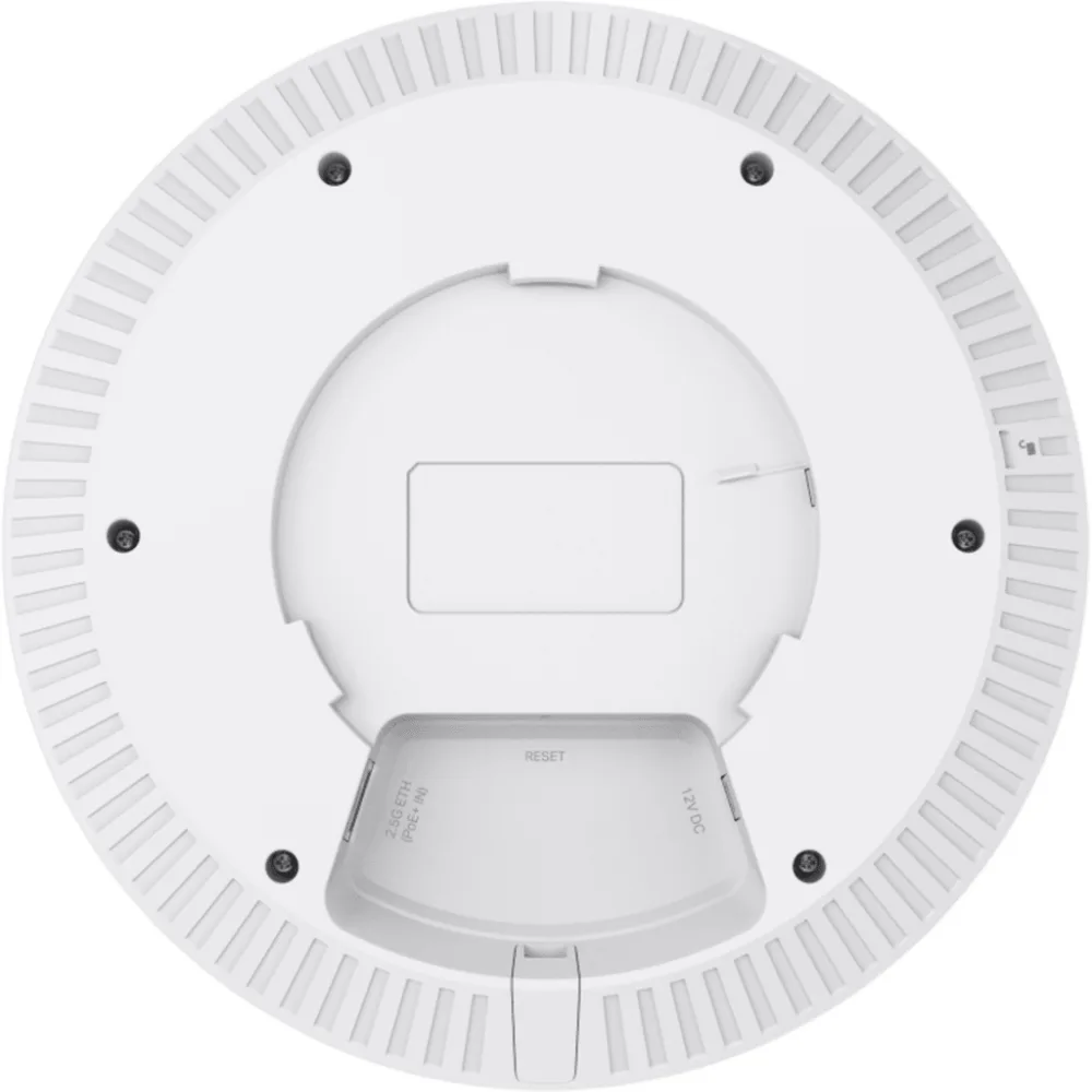 Access Point Techo Wi-Fi 6 AX5400 / 6-Stream Dual-Band / 4804 Mbps 5 GHz + 574 Mbps 2.4 GHz / Puerto 2.5G PoE+ / 160 MHz MU-MIMO OFDMA 1024-QAM / Montaje Techo-Pared / Omada SDN – vista 5