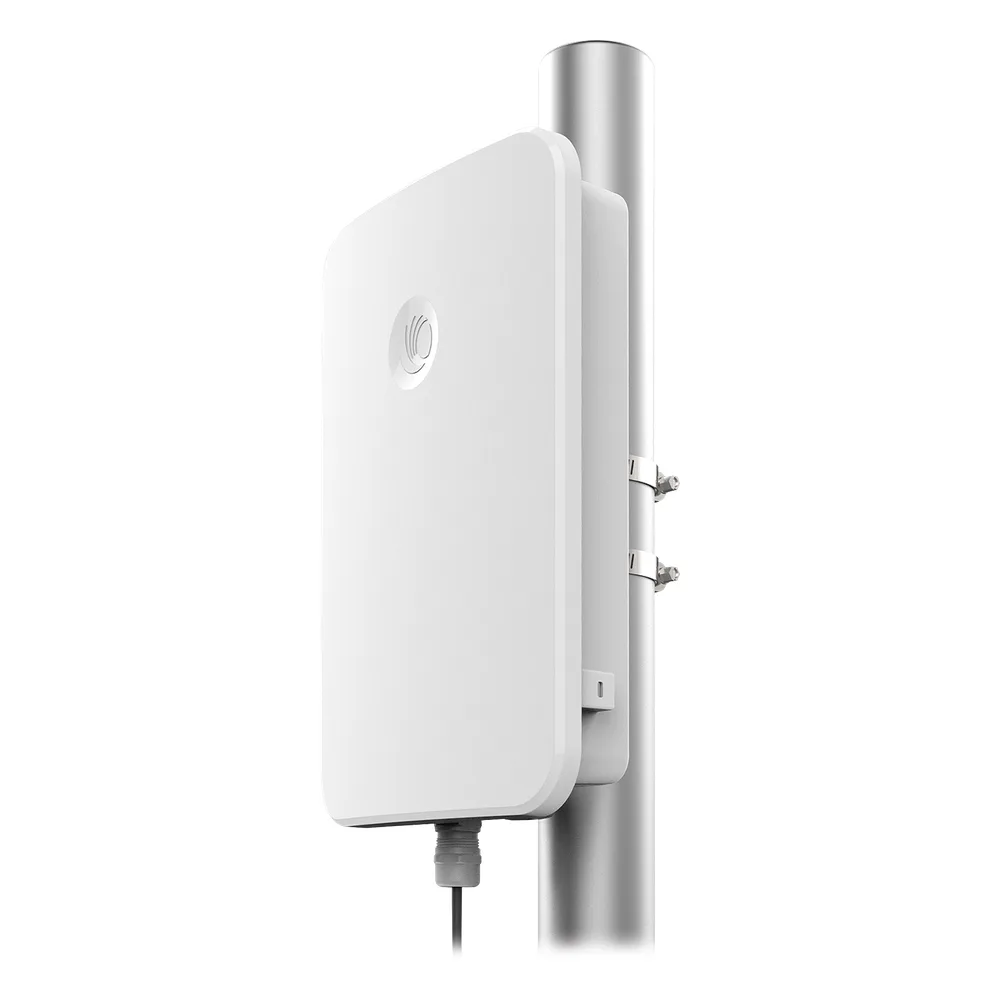 Access Point WiFi cnPilot e700 para alta densidad de usuarios, para exterior, IP-67 grado industrial, para temperaturas extremas, doble banda, antena Beamforming omnidireccional