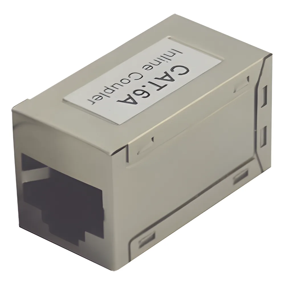 Acoplador STP Cat6A Hembra RJ45 a RJ45 Hembra