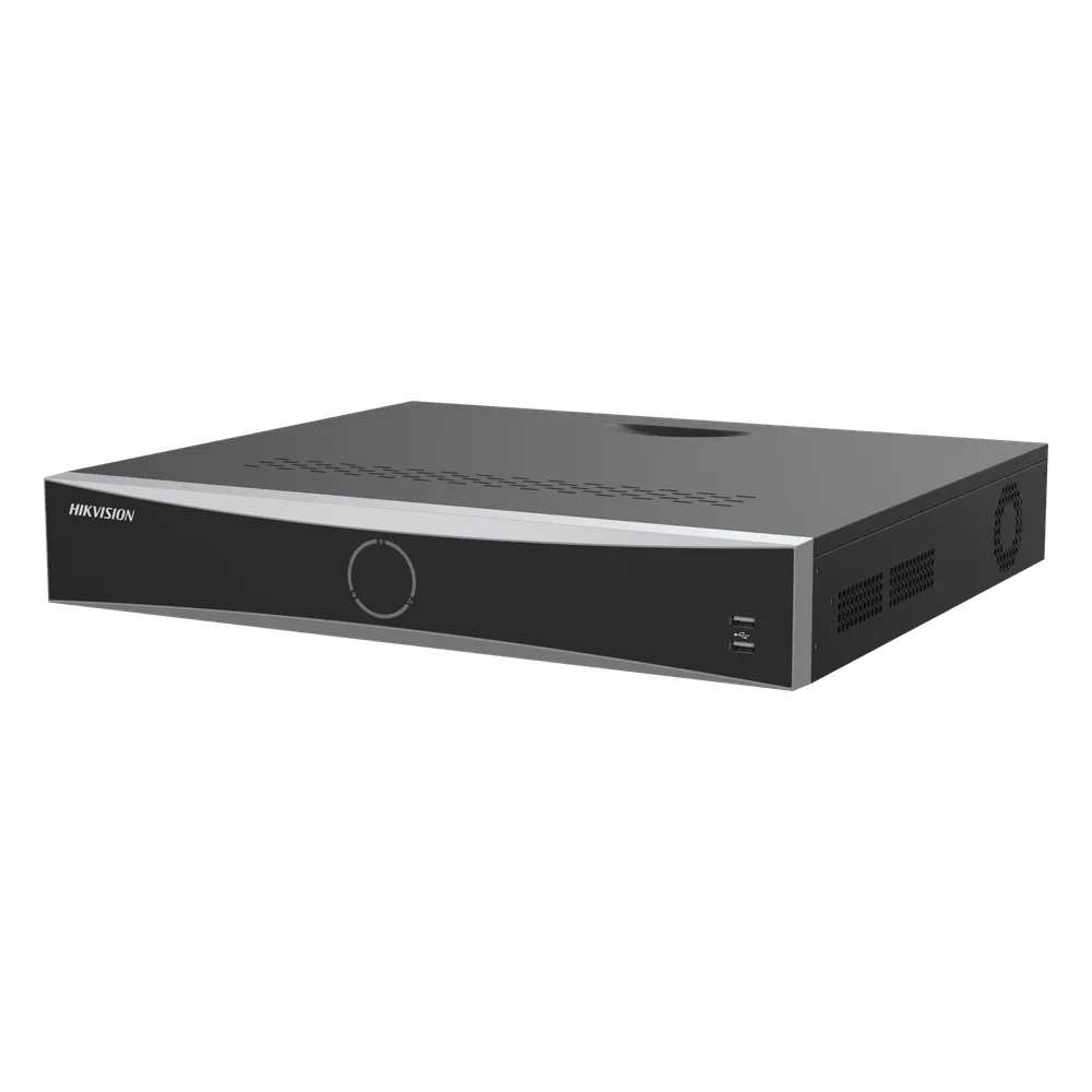 [Acusearch] NVR 12 Megapixel (4K) / 16 canales IP / AcuSense (Evita Falsas Alarmas) / Reconocimiento Facial /  4 Bahías de Disco Duro /  HDMI en 4K / Alarmas I/O