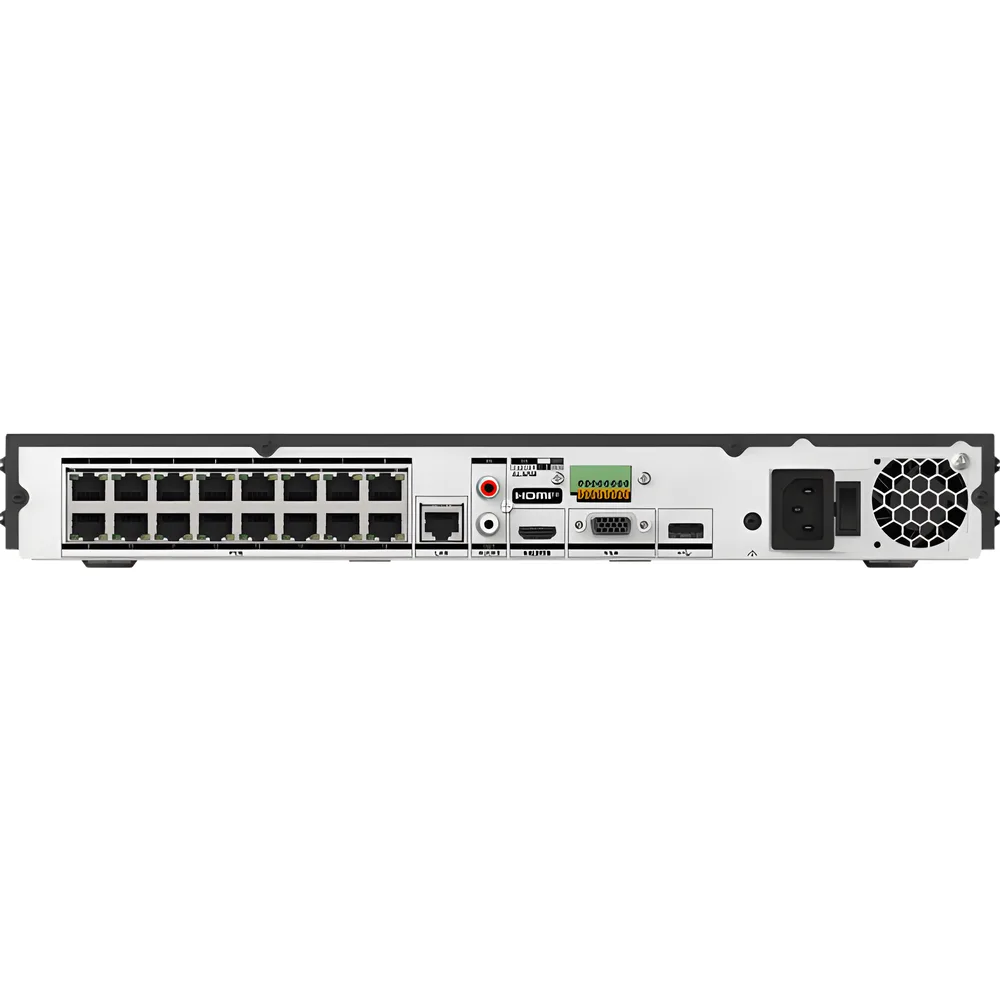 [AcuSearch] NVR 12 Megapixel (4K) / 32 canales IP / 16 Puertos PoE+ / Recocimiento Facial / AcuSense (Evita Falsas Alarmas) / 2 Bahías de Disco Duro / HDMI en 4K / Alarmas I/O / 300 Metros PoE Modo Extendido – vista 3
