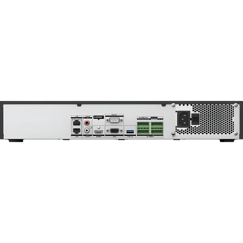 [Acusearch] NVR 12 Megapixel (4K) / 32 canales IP / AcuSense (Evita Falsas Alarmas) / Reconocimiento Facial / 4 Bahías de Disco Duro /  HDMI en 4K / Alarmas I/O – vista 3