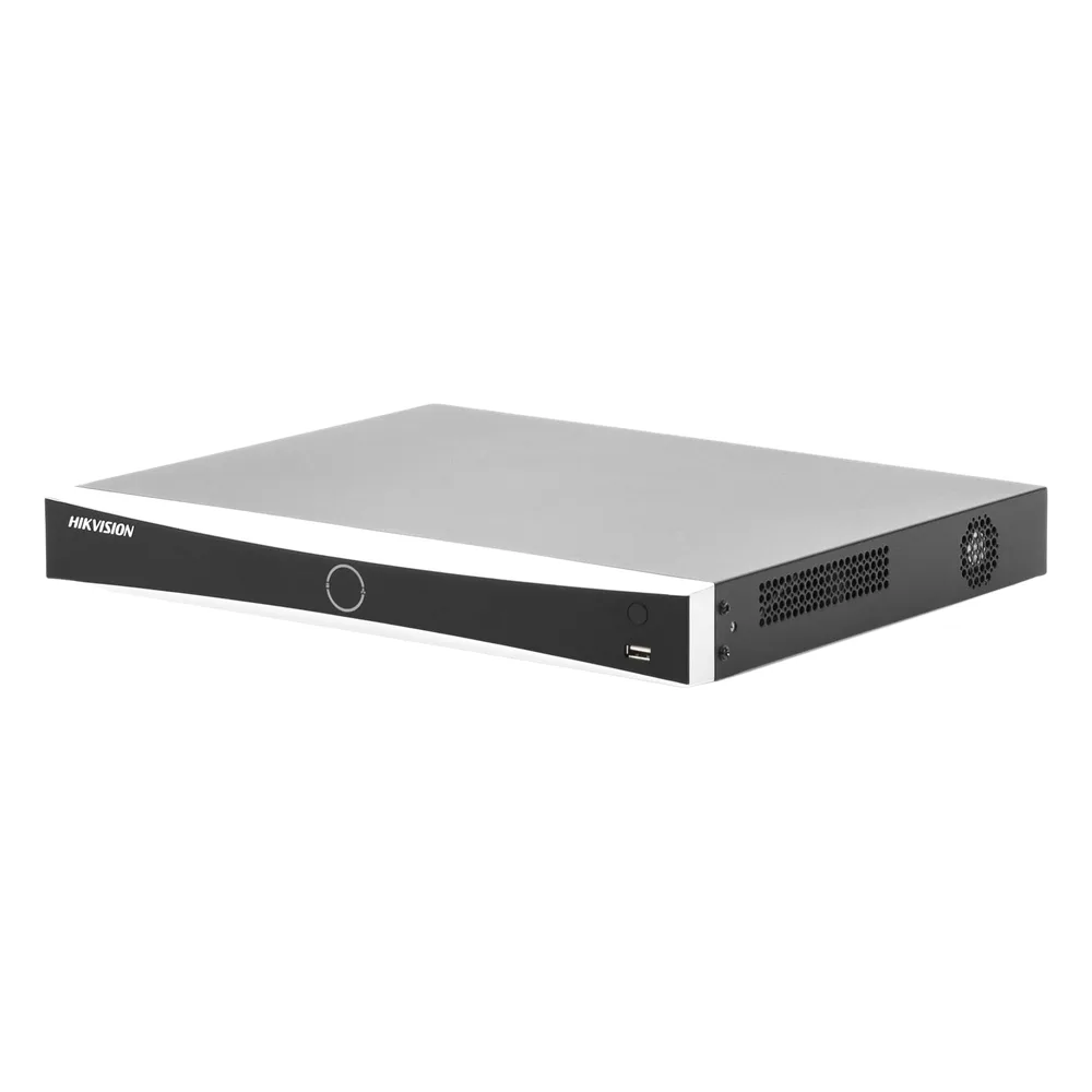 (ACUSENSE / Evita Falsas Alarmas) NVR 12 Megapixel (4K) / Reconocimiento Facial / 8 Canales IP / Base de Datos / 8 Puertos PoE+ / 2 Bahías de Disco Duro / Switch PoE 300 mts Modo Extendido – vista 3