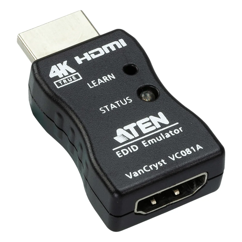 Adaptador de emulador de EDID | HDMI 4K real | Elimina problemas de comunicación debido a fallo de sincronización de datos EDID