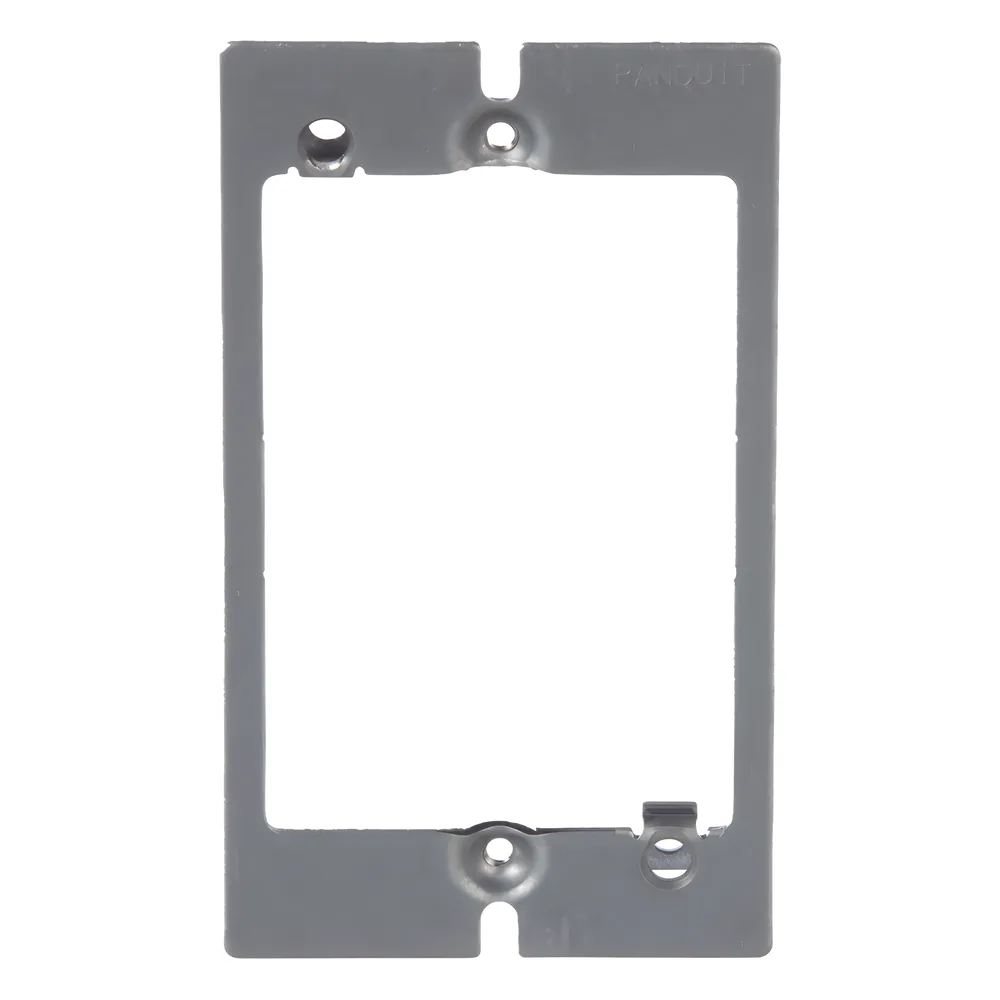 Adaptador de Placa de Pared, de Una Salida, Material CRS/Zinc