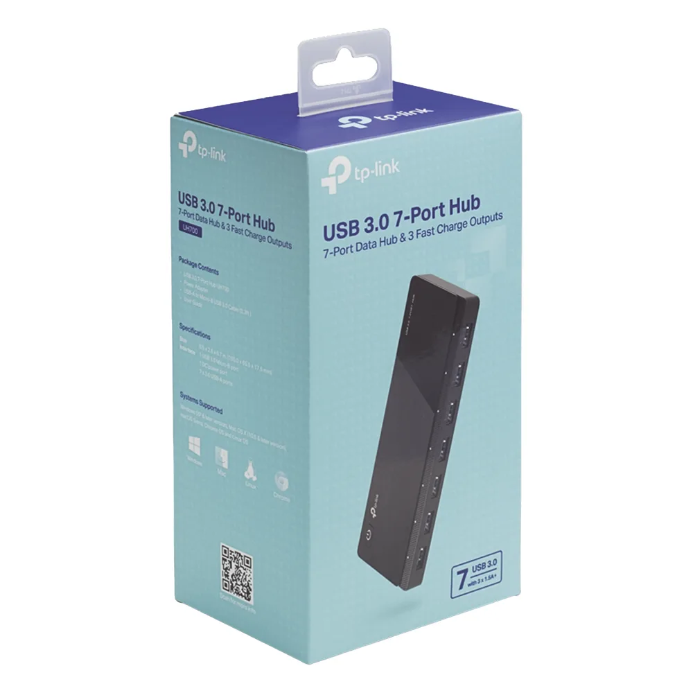 Adaptador HUB 3.0, con 7 puertos USB – vista 3