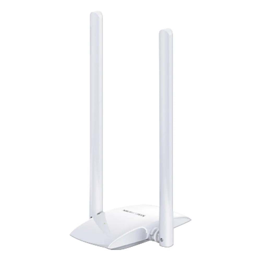 Adaptador Inalámbrico N / Alta Ganancia de 300 Mbps 2.4 GHz / 2 antenas externas de 5 dBi