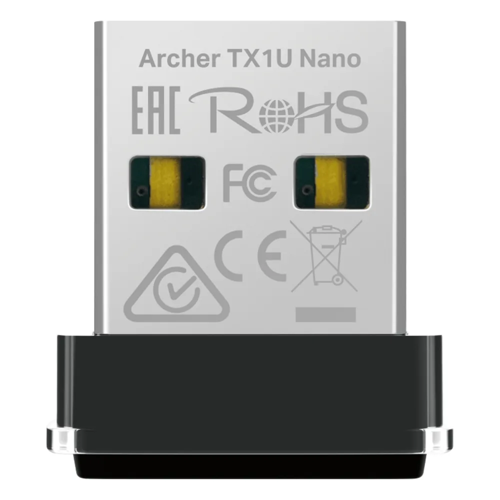 Adaptador USB Inalámbrico AX300 / Wi-Fi 6 2.4 GHz / 287 Mbps / Nano Size / OFDMA y MU-MIMO / Driver Pre-cargado / WPA2-PSK – vista 2