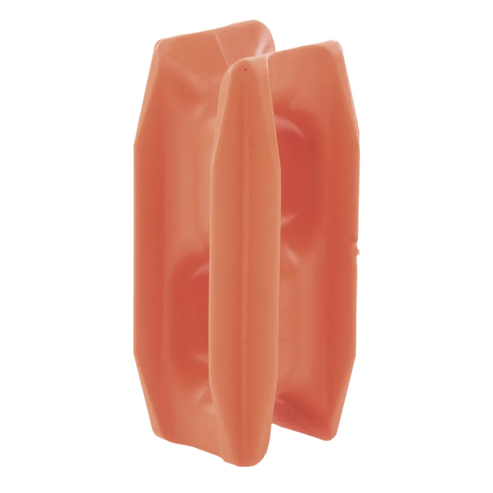Aislador de Esquina Naranja para Cercos Eléctricos / 18 kV / Resinas Vírgenes / Resistencia 7.5-10.2 kg / Anti UV / 66 mm x 31.6 mm – vista 6