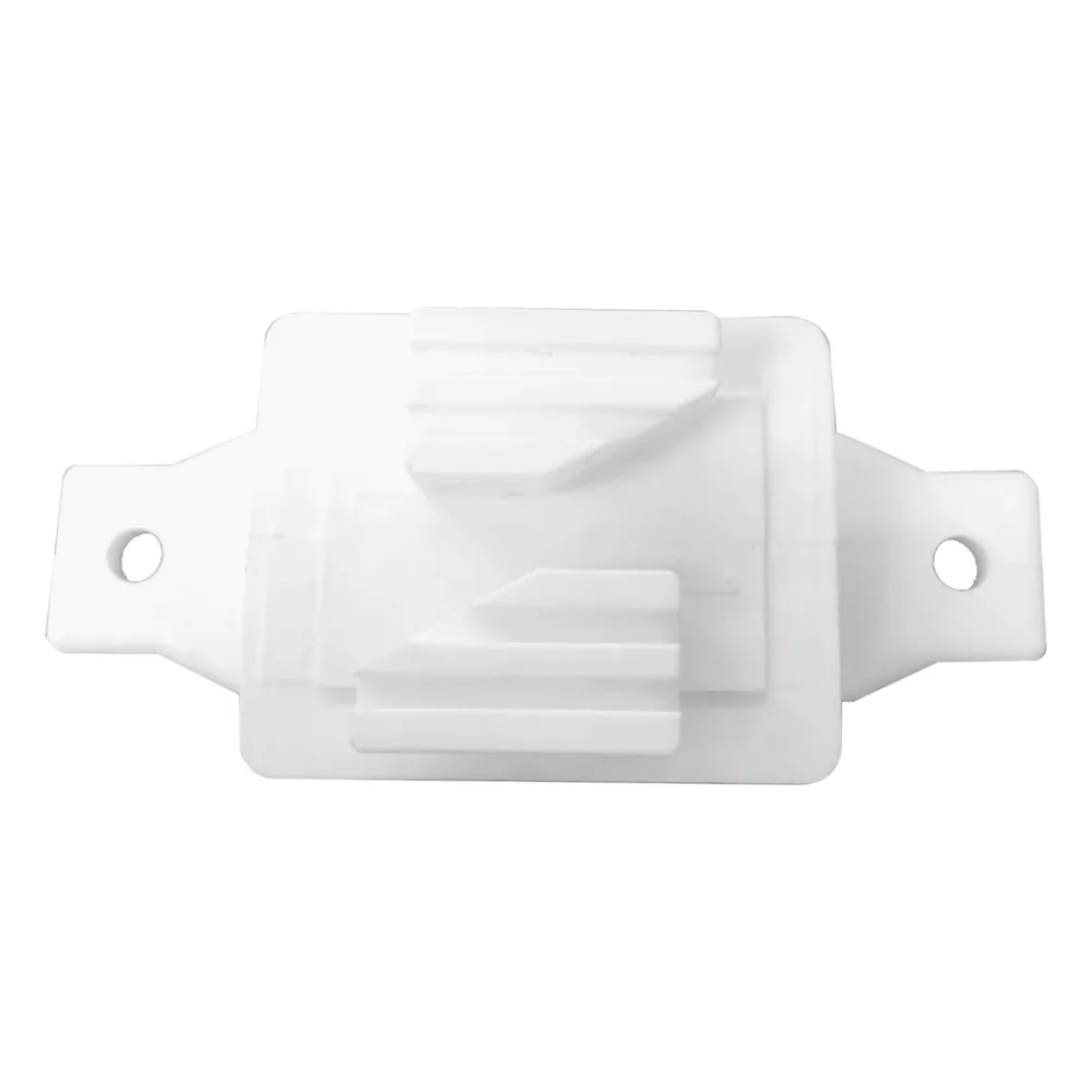 Aislador de Paso Blanco Reforzado para Cercos Eléctricos / Aislamiento hasta 18 kV / Resistente a Clima Extremo / Polipropileno y Policarbonato – vista 2