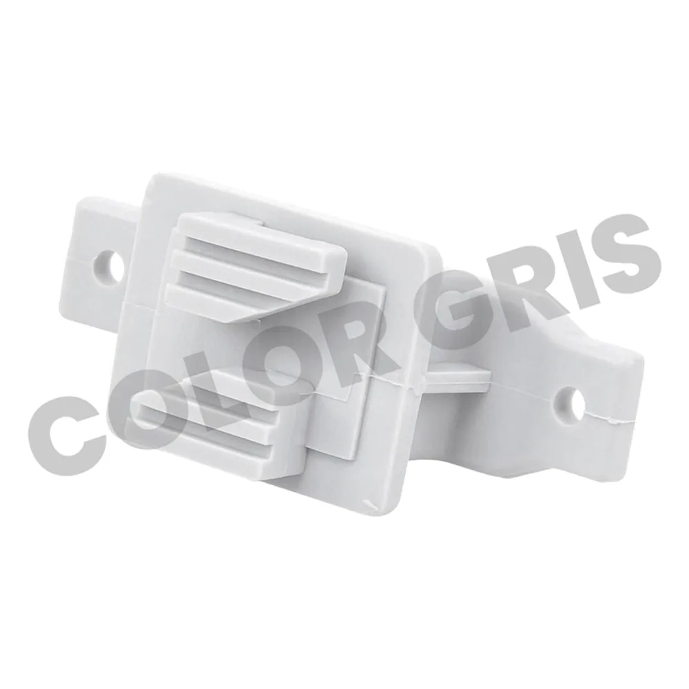 Aislador de Paso Gris Reforzado para Cercos Eléctricos / Aislamiento hasta 18 kV / Resistente a Clima Extremo / Polipropileno y Policarbonato