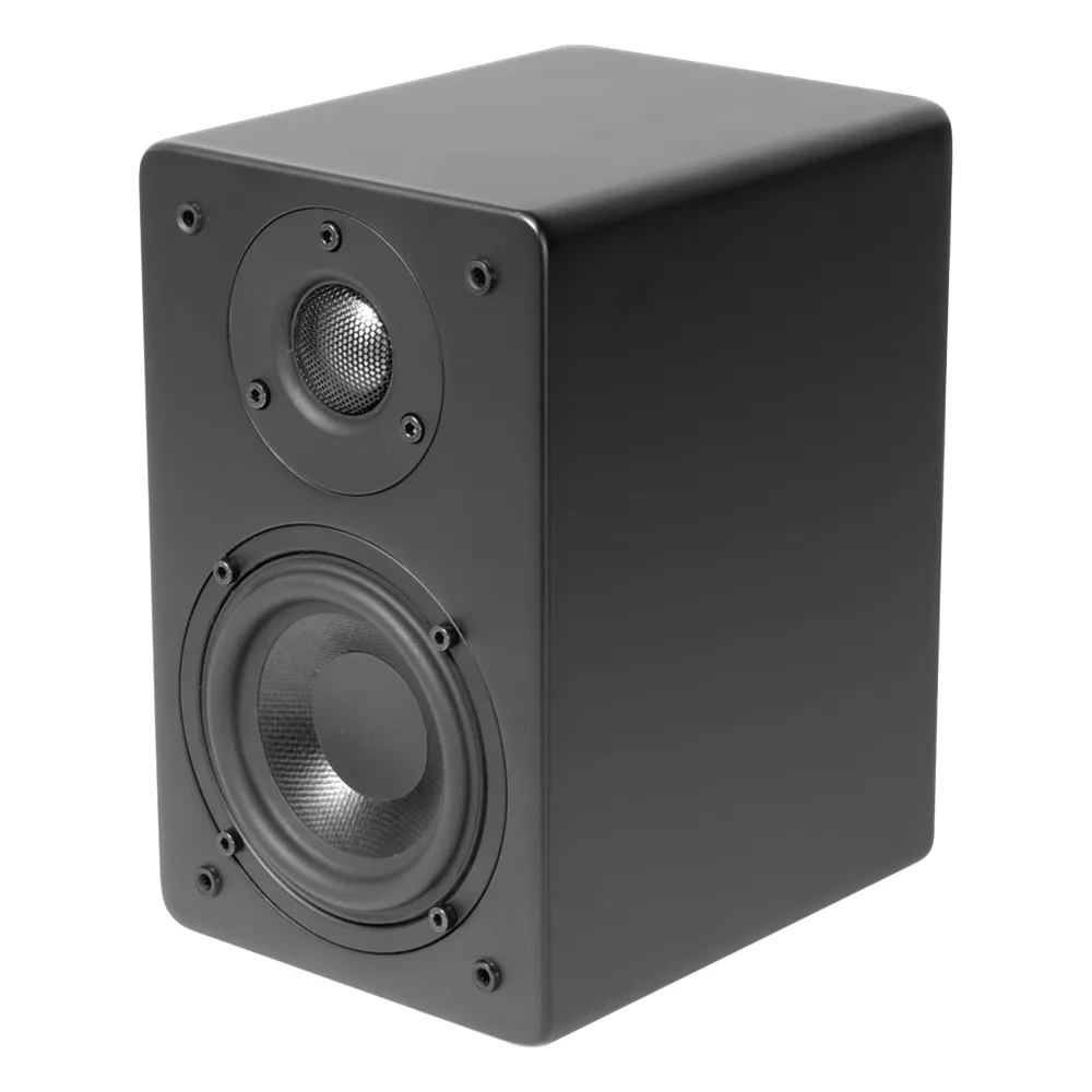 Altavoz de Estantería | Woofer de 4'' | Tweeter de 1 | Acabado negro mate | 40 watts | 8ohms