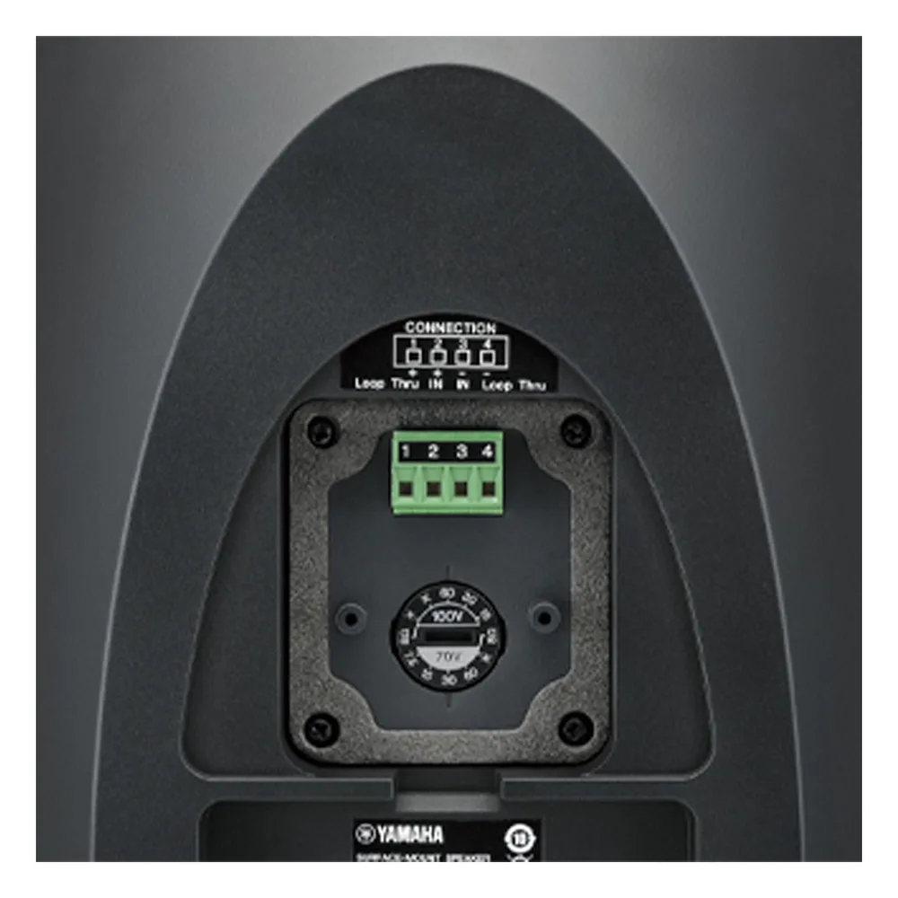 Altavoz de Montaje en Superficie, Woofer 8 Pulgadas | Tweeter 1 Pulgada | Bass-Reflex | IP35 | Ideal para Instalaciones Fijas | Par Color Negro – vista 2