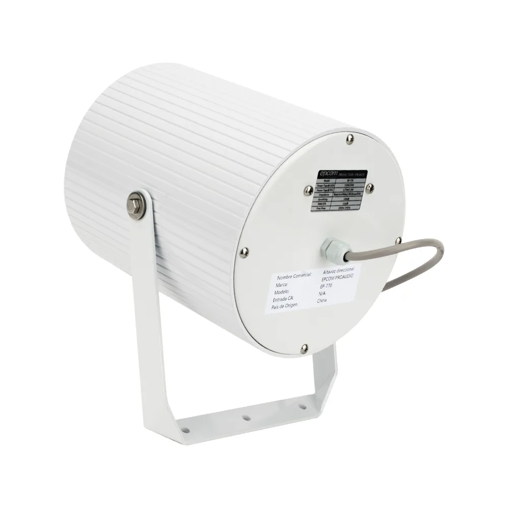 Altavoz de Proyección | 7.5/15W | Sensibilidad 100dB | Respuesta en Frecuencia 250Hz-14KHz | Instalación en Pared – vista 7
