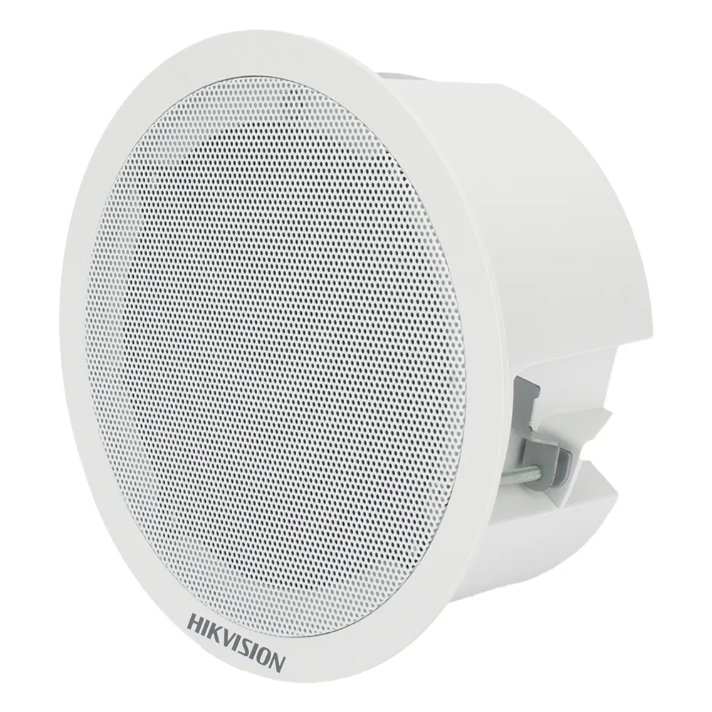 Altavoz Secundario para Montaje en Plafón | 3 Watts | 8 Ohms | Compatible con DS-QAZ1203G1-BE | Uso en Interior  | No Requiere Alimentación Externa