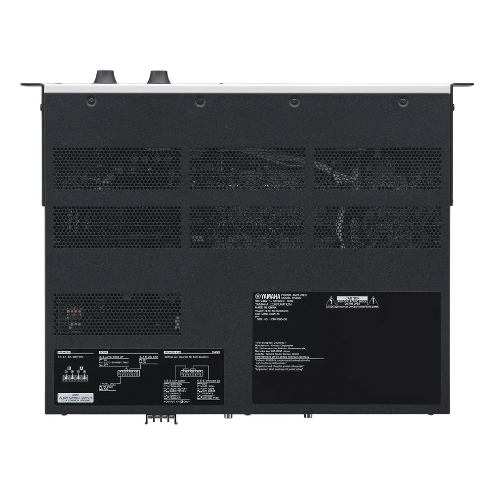 Amplificador | 2 zonas | 120w/200w a 70/100V | 100w a 8&Omega; | Compatible con MA2120 – vista 4