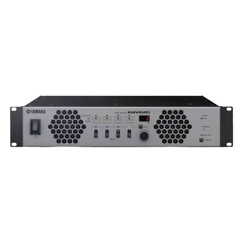 Amplificador de Audio Multicanal con Conexión Análoga / YDIF | 4 Canales, 140W | 8 OHMS | 70/100V