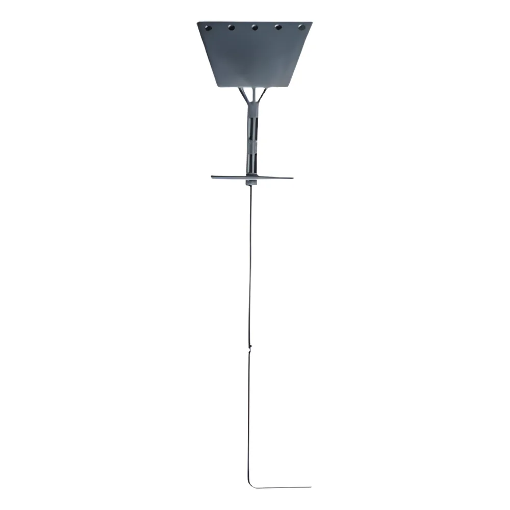 Ancla tipo Paleta con Redondo 3/4", placa de 1/2", 195 cm de Largo, Galvanizado por Inmersión en Caliente.