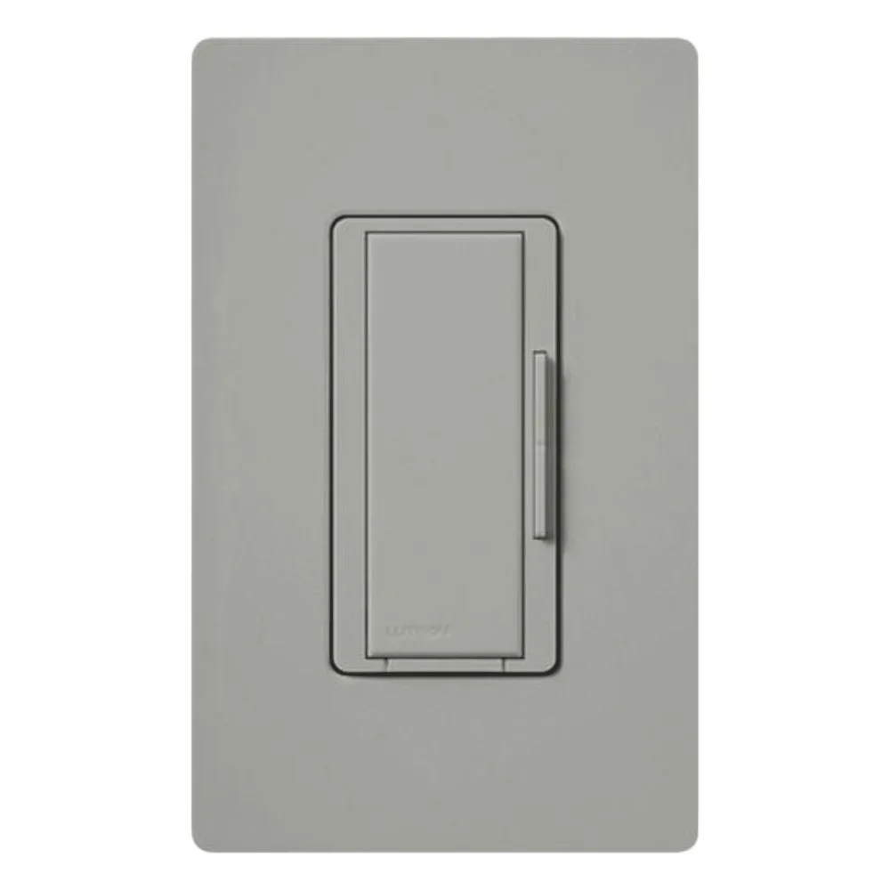 Atenuador remoto auxiliar de pared para control multiubicación, sistema RadioRA 2 Maestro RF, color gris