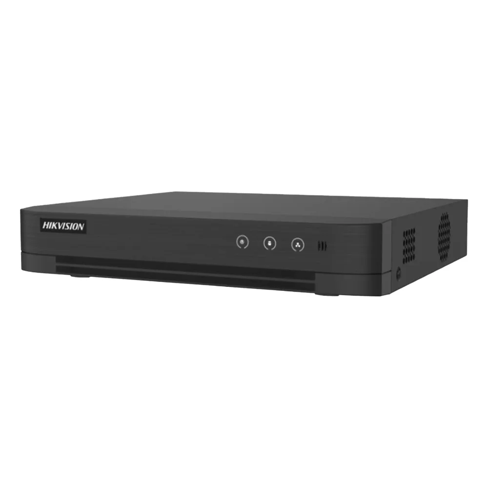 [Audio Bidireccional] DVR 8 Canales TurboHD + 2 Canales IP / 2 Megapixel (1080p) Lite / Acusense Lite (Evita Falsas Alarmas) / Audio por Coaxitron / 1 Bahia de Disco Duro / H.265+ / Salida de Vídeo Full HD