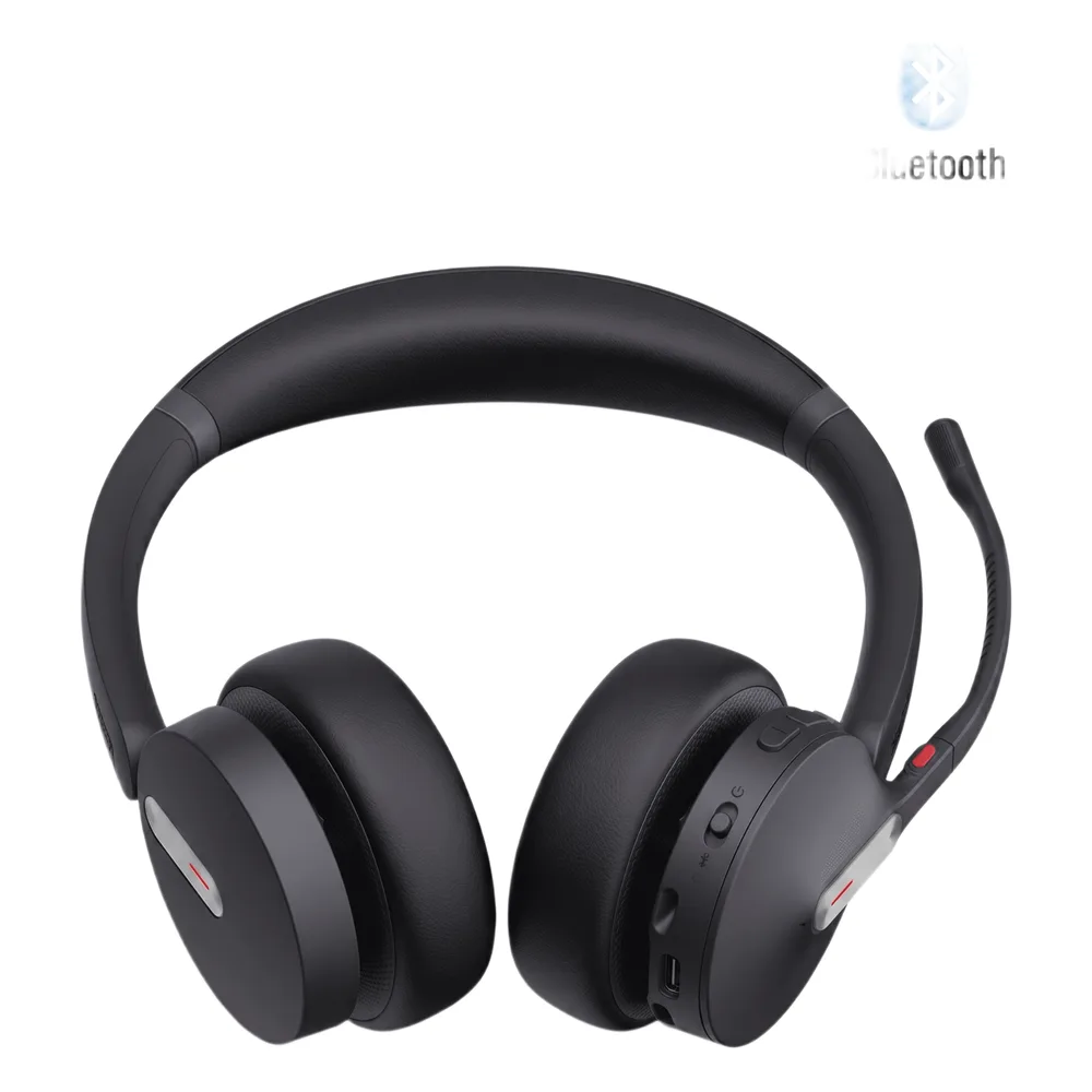 Auriculares mono Yealink BH70 edición UC / Bluetooth 5.3 con adaptador USB-C y USB-A / 35 horas de conversación / Cancelación de ruido con 3 micrófonos