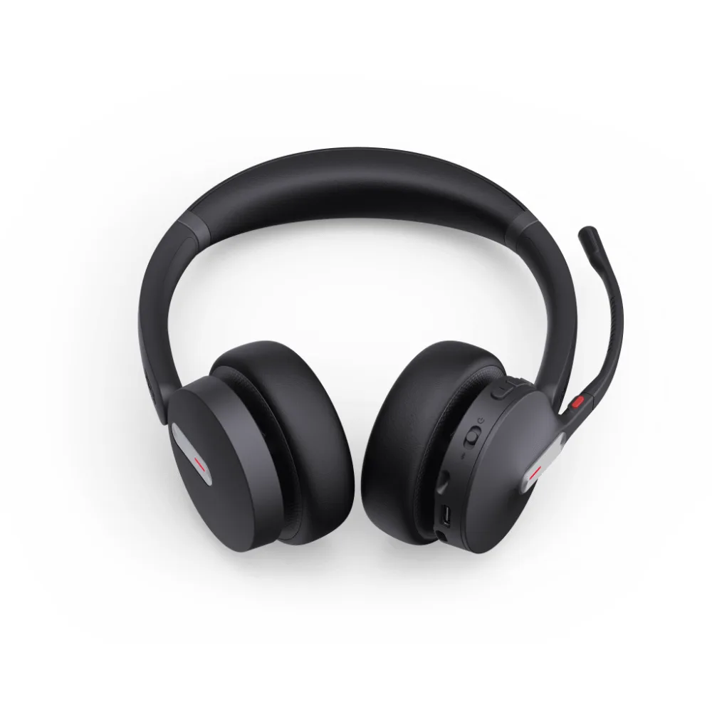 Auriculares Yealink BH70 Mono MS edition/Bluetooth 5.3 con adaptador USB-C y USB-A/35 horas de conversación/Cancelación de ruido con 3 micrófonos – vista 3