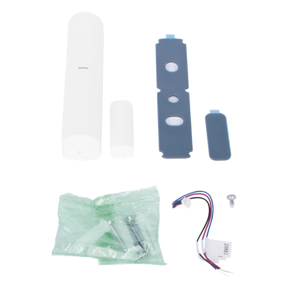 (AX PRO) Detector de Impacto + Magnético Inalámbrico + 2 ZONAS PARA AGREGAR SENSORES CABLEADOS / 3 en 1 / Soporta 2 Zonas Cableadas – vista 4