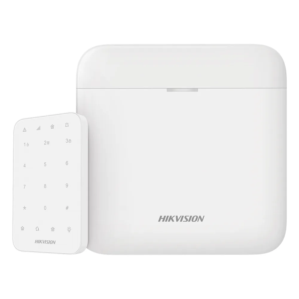 (AX PRO) KIT de Alarma AX PRO / Incluye: 1 Hub con batería de respaldo / 1 Teclado / Wi-Fi / Compatible con Hik-Connect P2P