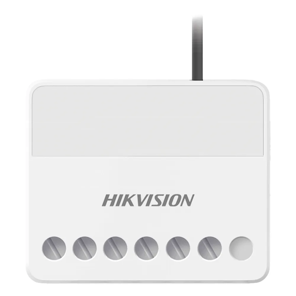 (AX PRO) Relevador Inalámbrico / 1 Entrada de Alarma 24/7 / 1 Salida de Relevador 0 a 36 Vcc (Max. 5 A)