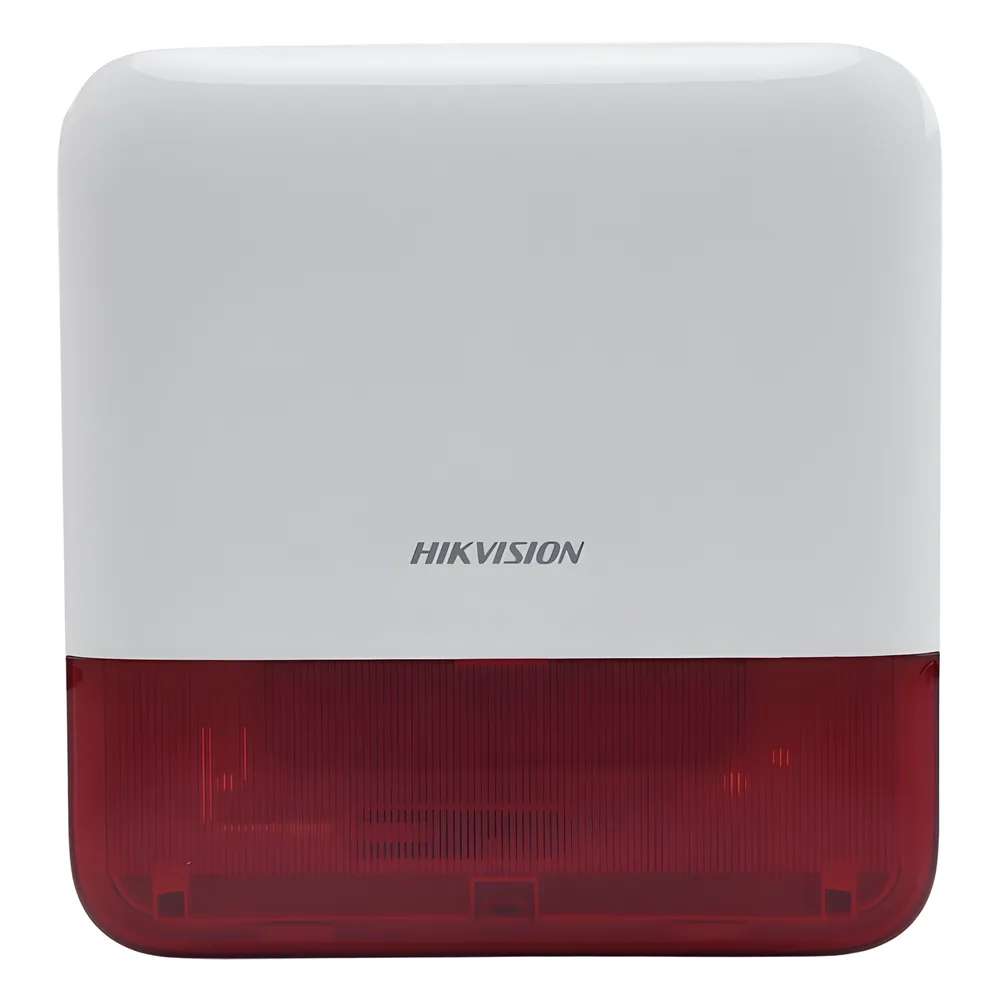 (AX PRO) Sirena Inalámbrica con Estrobo Rojo para Exterior IP65 / 110 dB – vista 4