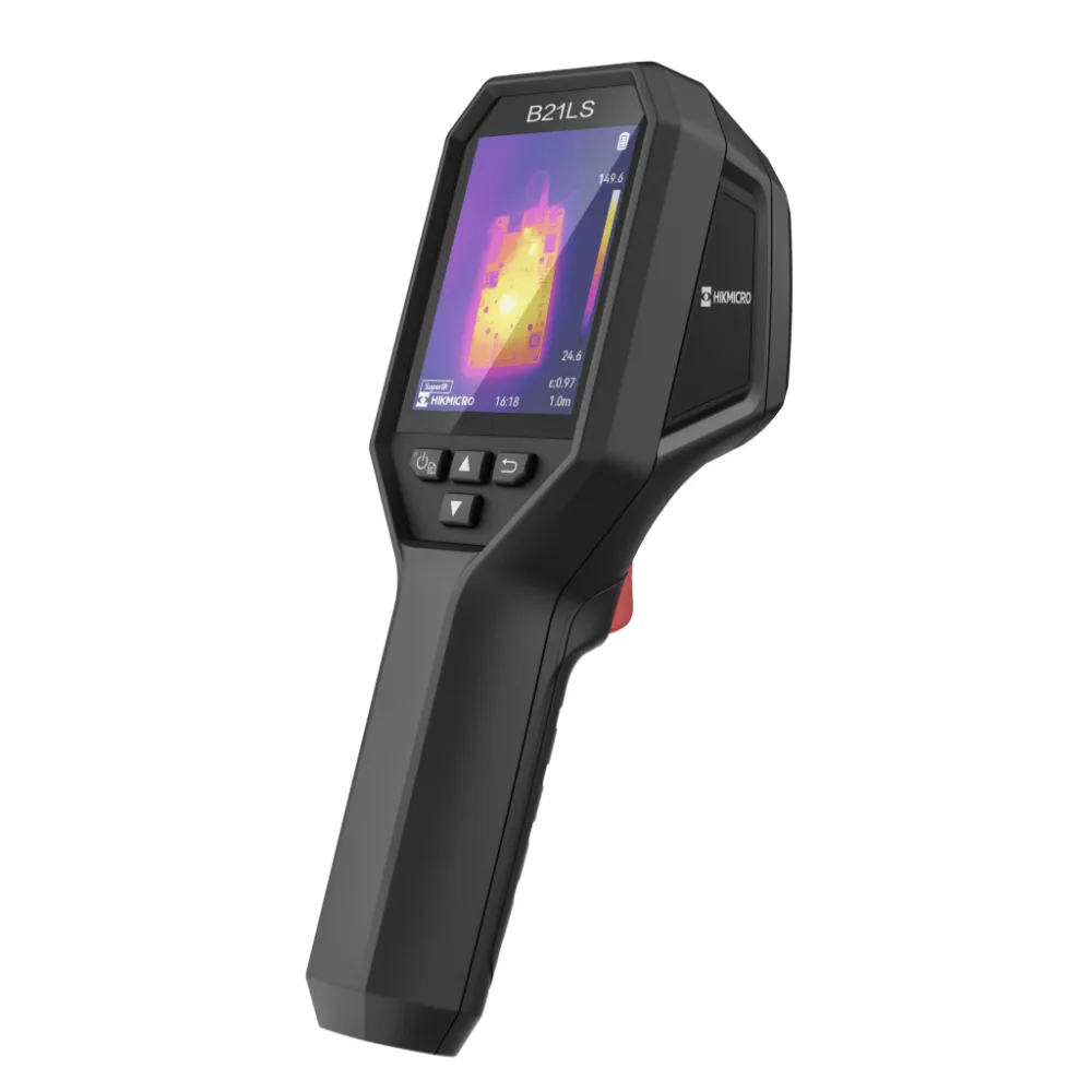 B21LS - Cámara Termográfica Portátil Serie B / Resolución IR 256 x 192 / Rango de -20°C a 550°C / Pantalla LCD 3.2" / SuperIR / Wi-Fi / Memoria 16GB / Batería 6h
