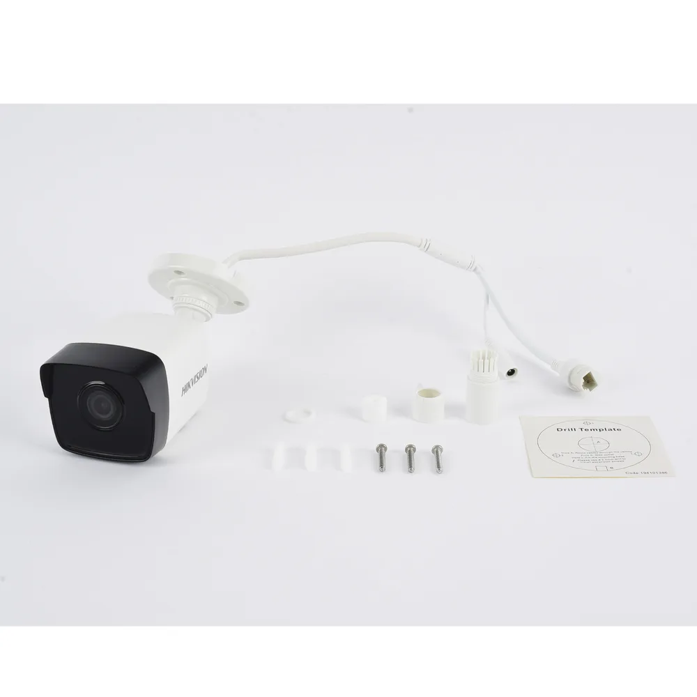 Bala IP 4 Megapixel / Lente 2.8 mm / 30 mts IR / WDR 120 dB / Exterior IP67 / Hik-Connect P2P / H.265+ / PoE / ONVIF – vista 6