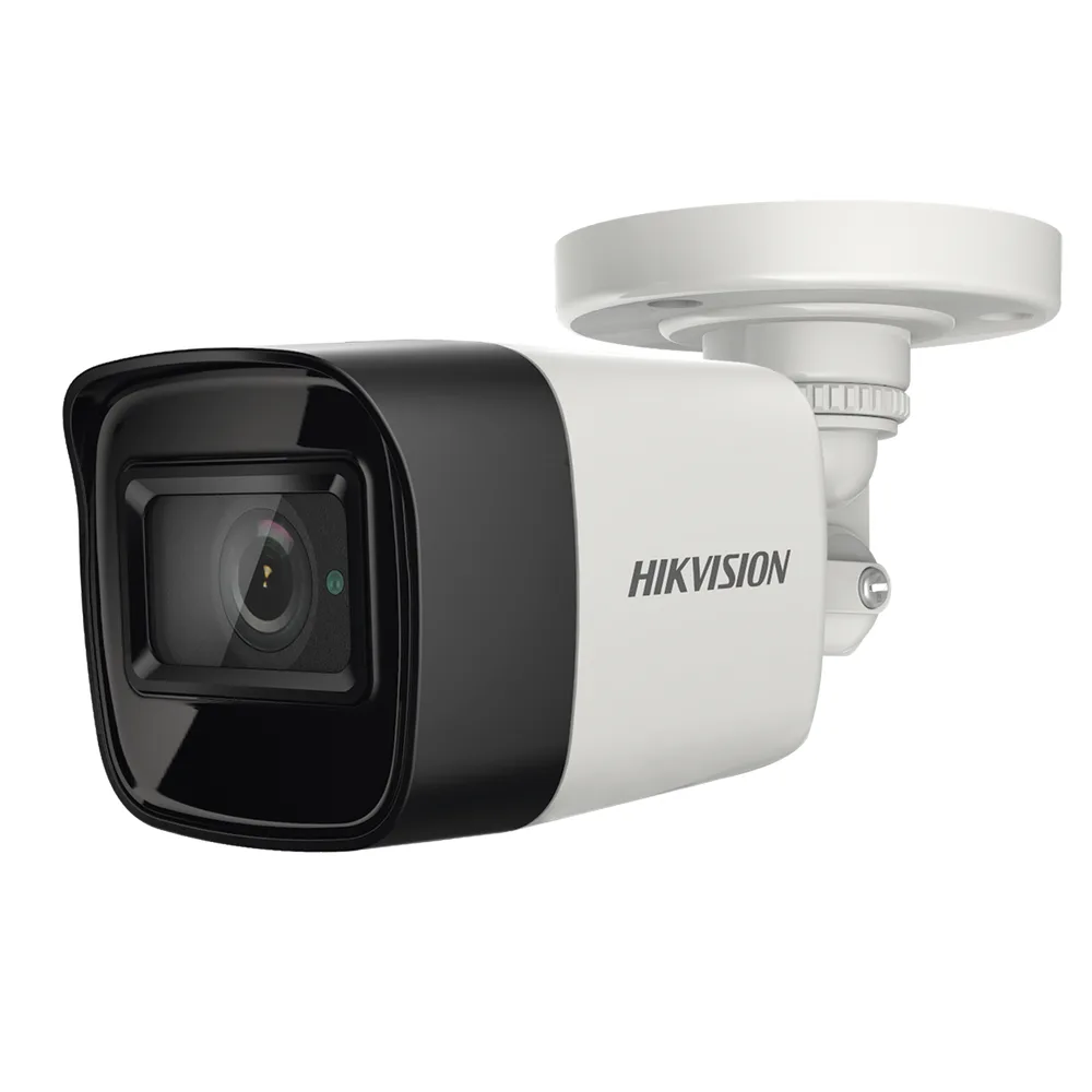 Bala TURBOHD 4K (8 Megapixel) / Gran Angular 102° / Lente 2.8 mm / Exterior IP67 / IR EXIR 30 mts / dWDR / Metal