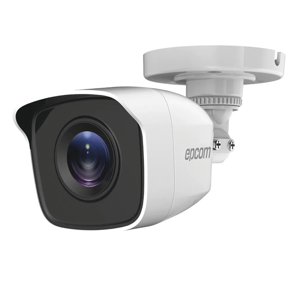 Bala TURBOHD 5 Megapíxel / Lente 2.8mm (85° de Visión) / Exterior IP66 / IR EXIR 20 mts / TVI-AHD-CVI-CVBS / Policarbonato