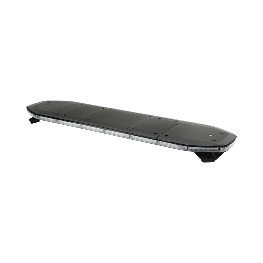 Barra de luces de 48", 216 LED, Dual Color, Programable, Rojo/Azul/Ámbar/Claro, Ideal para Equipar Unidades de Seguridad Publica con Domos Negros