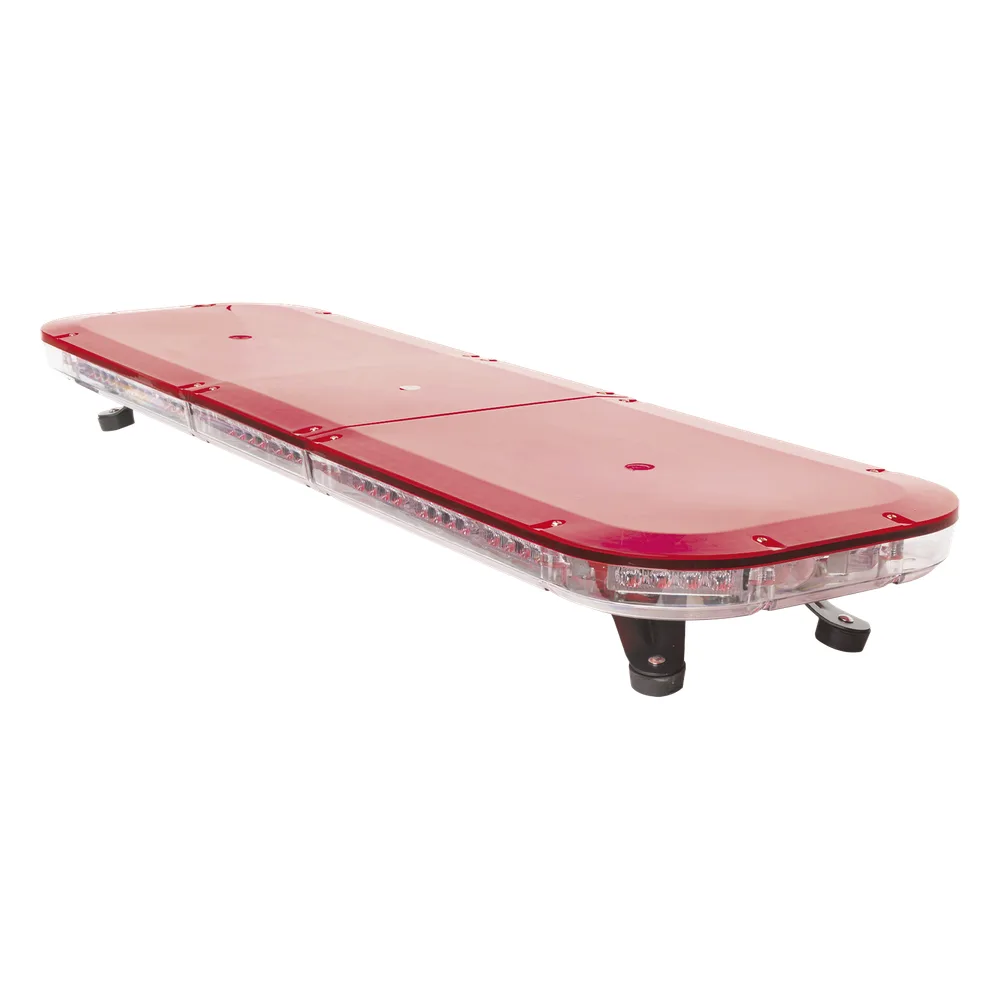 Barra de luces LED de 47" con 86 LED de alta potencia, color rojo, ideal para equipar ambulancias y unidades de bomberos – vista 3