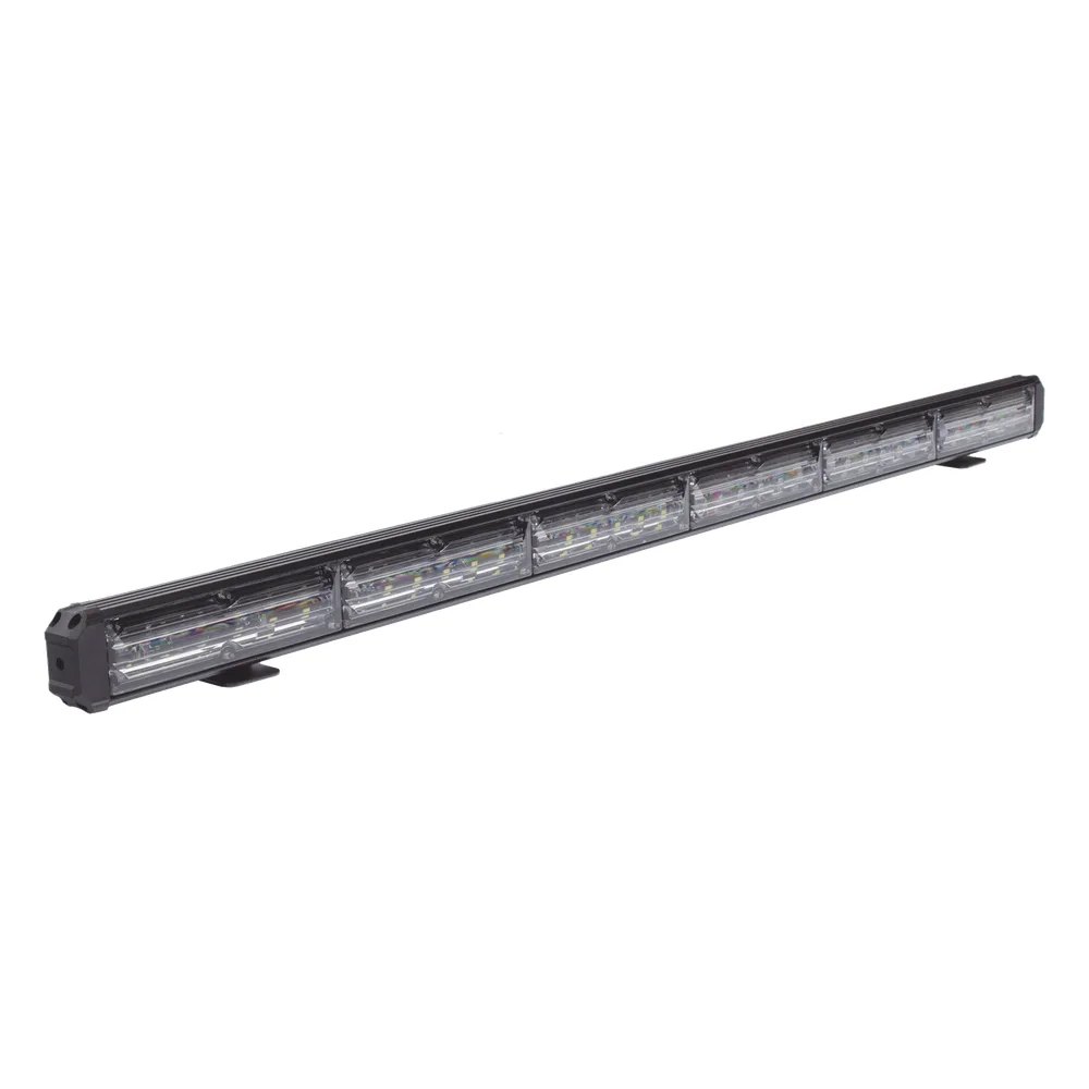 Barra de luz de advertencia de 6 Módulos de 6 LED, 30 Pulgadas, Ambar – vista 3