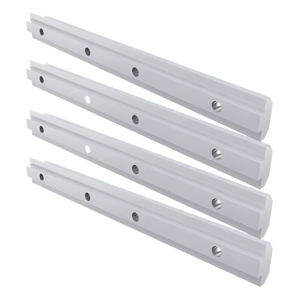 Barras de extensión de riel de aluminio