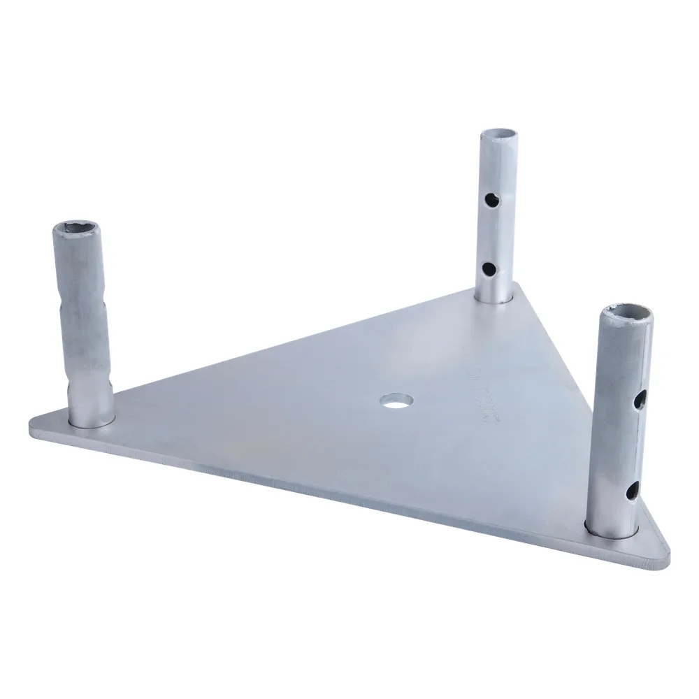 Base para torre sección STZ35 galvanizada por electrólisis