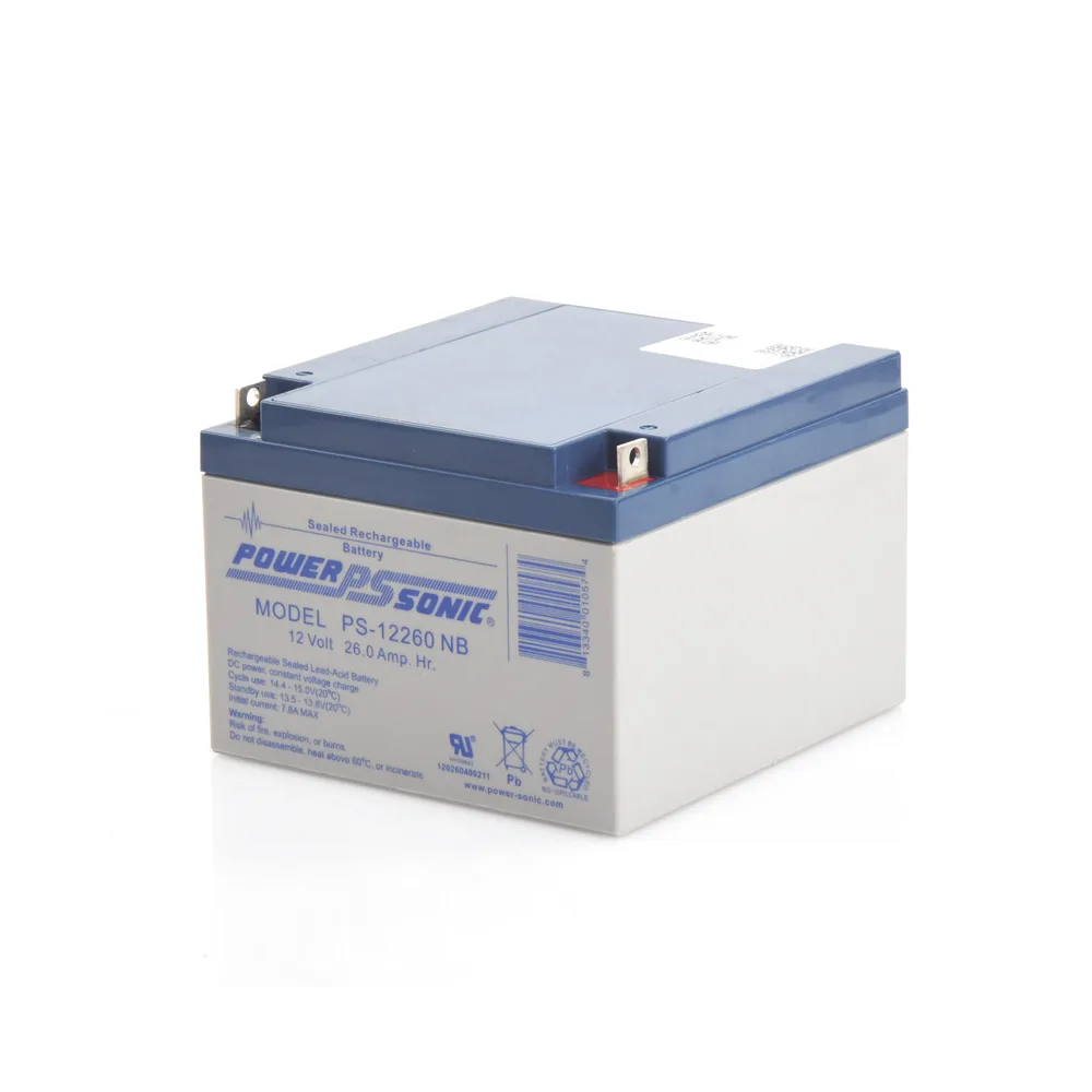 Batería 12V, 26AH, Para Respaldo, Tecnologías AGM/VRLA, 5 Años Vida Útil, Terminales NB, Reconocida UL – vista 2