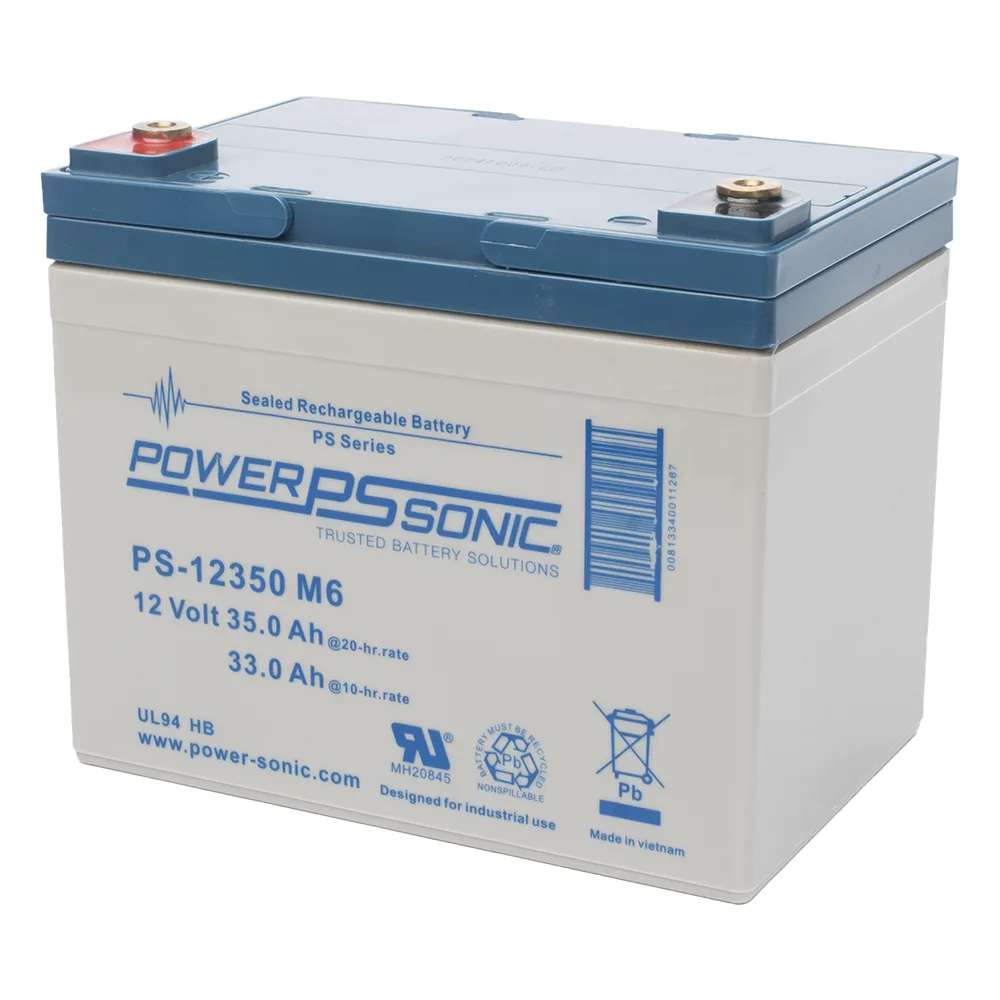 Batería 12V, 35AH, Para Respaldo, Tecnologías AGM/VRLA, 5 Años Vida Útil, Terminales M6, Reconocida UL – vista 2