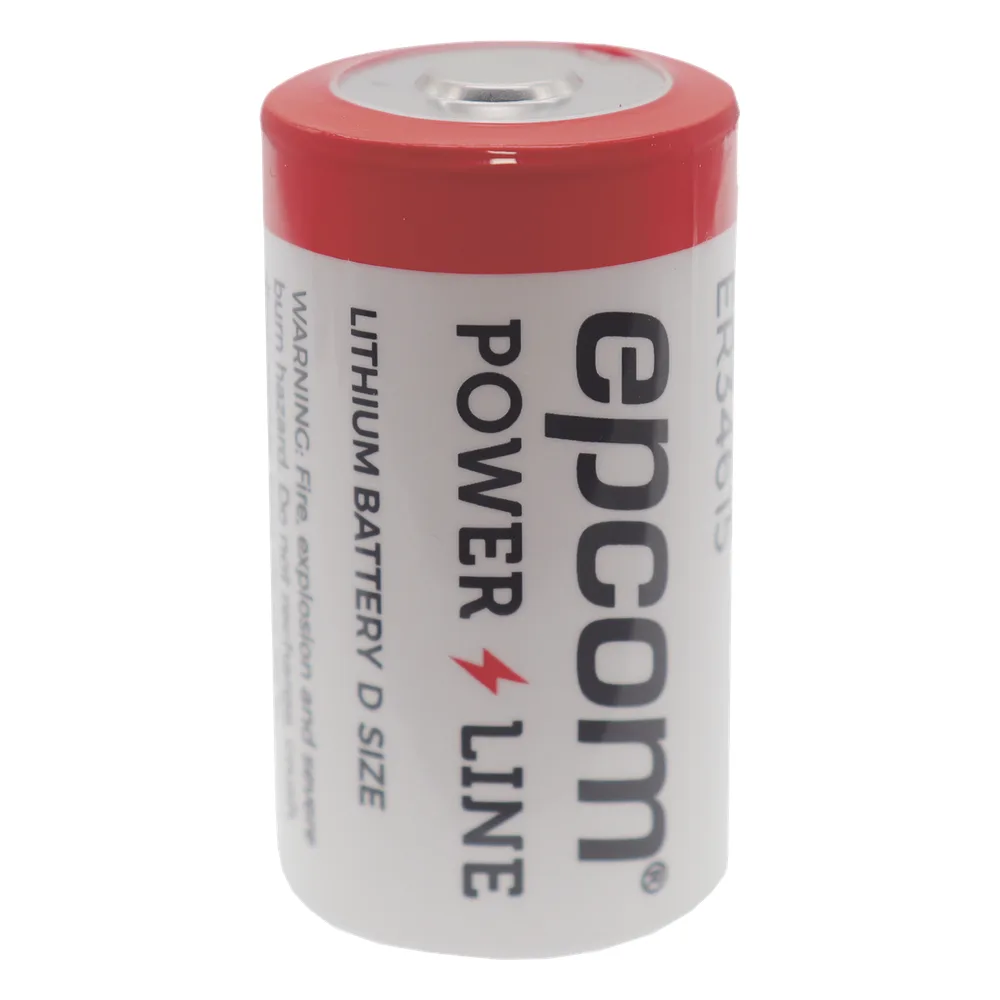 Batería de Litio ER34615 Tamaño D / 3.6V / 19Ah / Li-SOCl2 / No Recargable / Operación -60°C a +85°C / Electrolito Antiinflamable