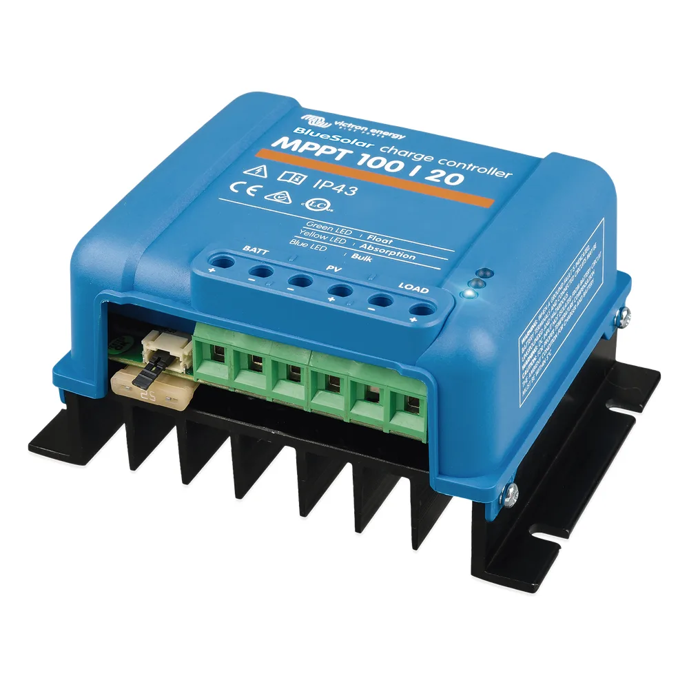 BlueSolar MPPT 100/20. Controlador Solar MPPT 20A, Voltaje Selección Automática: 12/24/48 Vcc. – vista 2